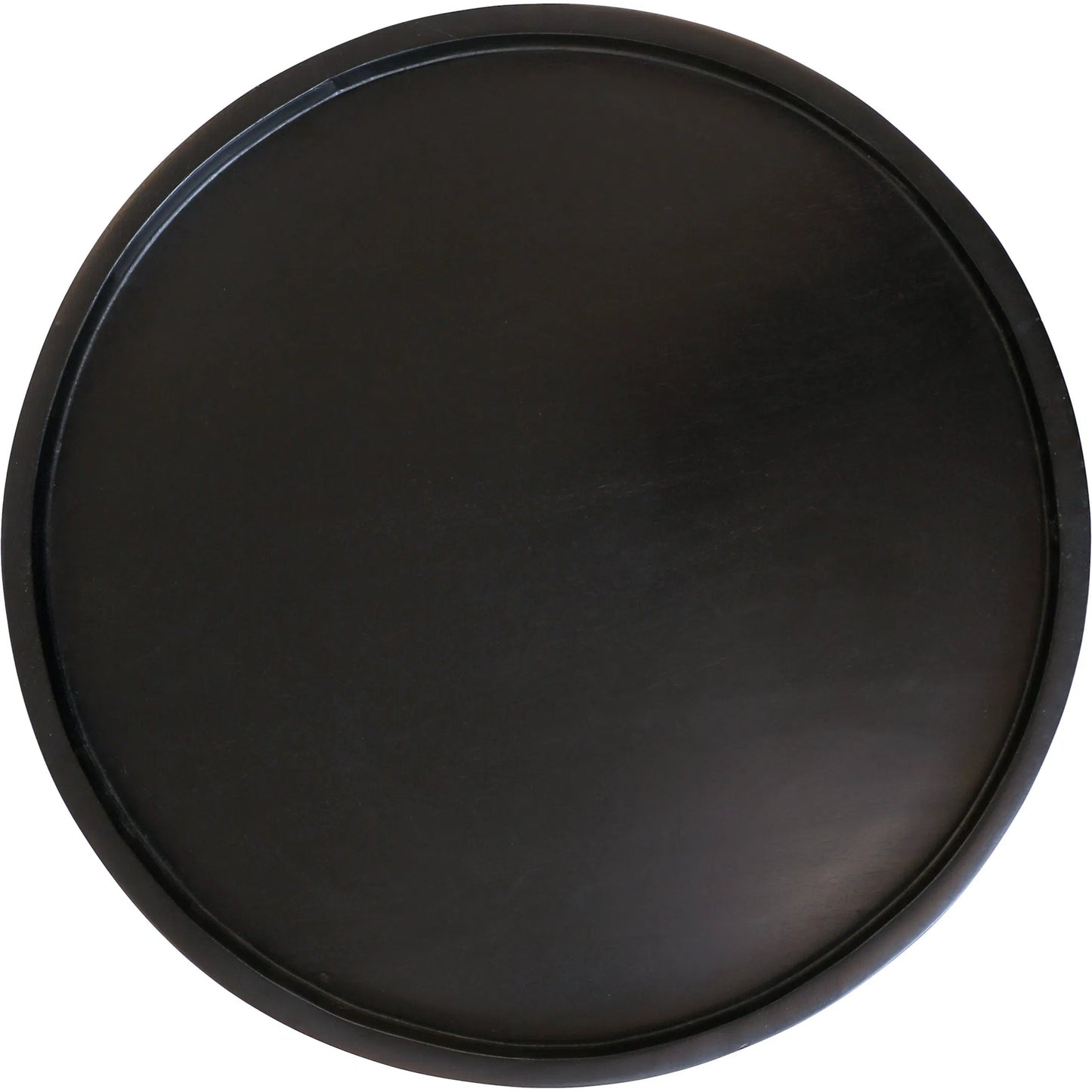 002 SI-2351190 | Additional Silo | Garrett Side Table by Arch & Plane in black sandblasted finish. Made from mango wood in a modern style.