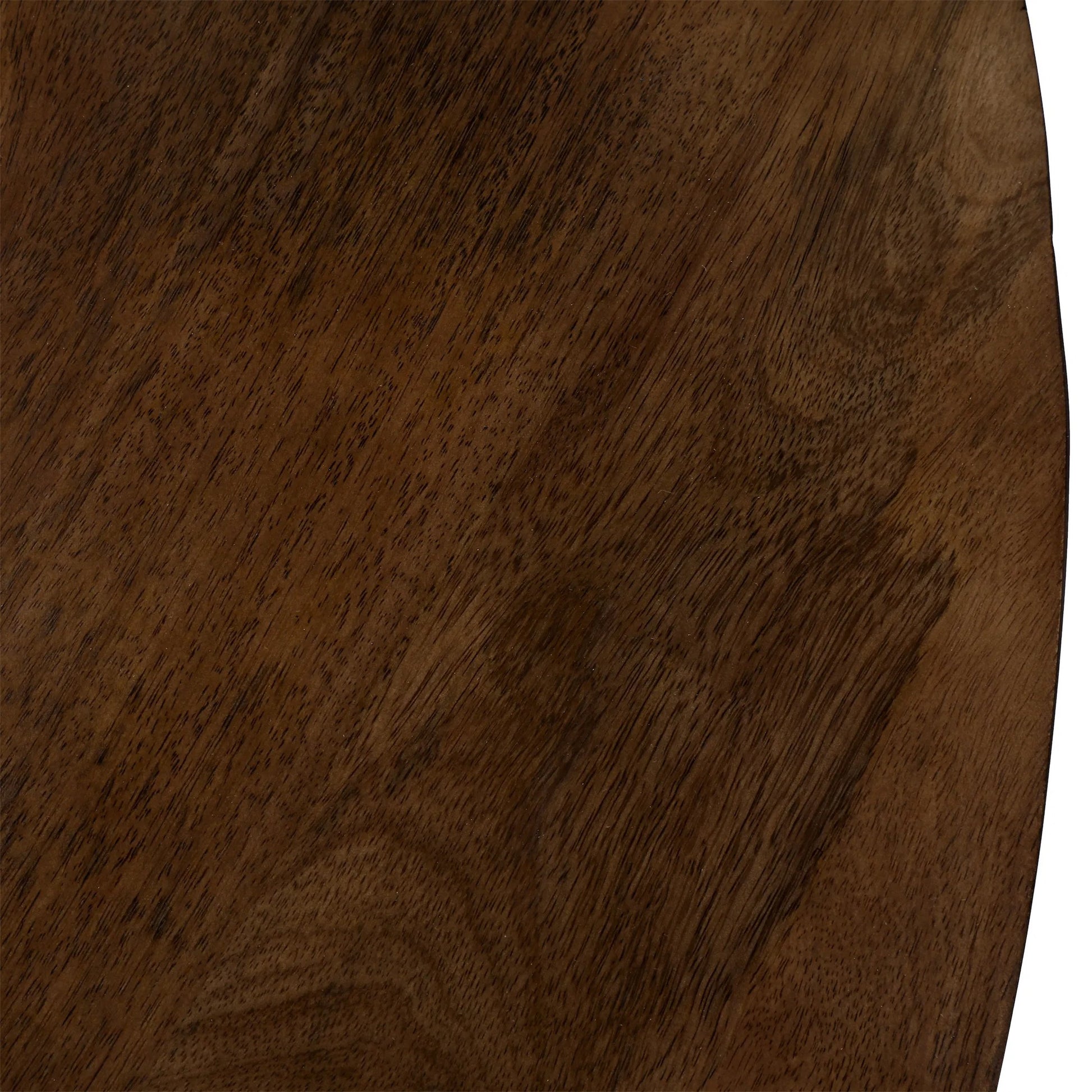 Mathias Dining Table by Arch & Plane in medium brown. Made from mango wood in a transitional style.