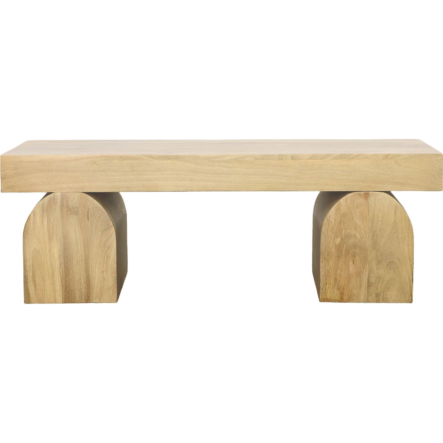 002 SI-2351195 | Additional Silo | Susanne Coffee Table by Arch & Plane in light natural. Made from mango wood in a transitional style.