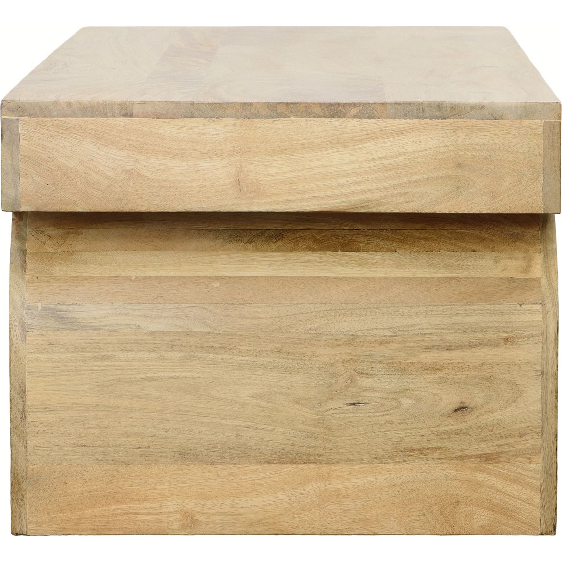 Susanne Coffee Table by Arch & Plane in light natural. Made from mango wood in a transitional style.