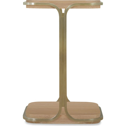 Banyon Bay Accent Table by Hooker Furniture in light wood. Made from unique in a transitional style.