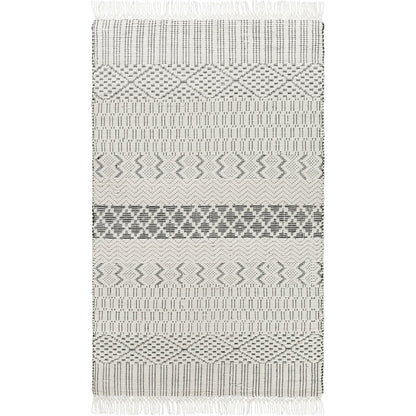 Saint Clair Rug - 27902 by Surya in black, cream. Made from 100% new zealand wool in a unique style.