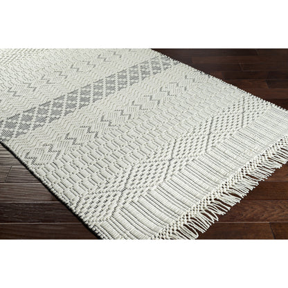 Saint Clair Rug - 27902 by Surya in black, cream. Made from 100% new zealand wool in a unique style.