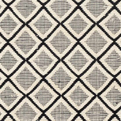 Saint Clair Rug - 27904 by Surya in black, cream. Made from 100% new zealand wool in a unique style.