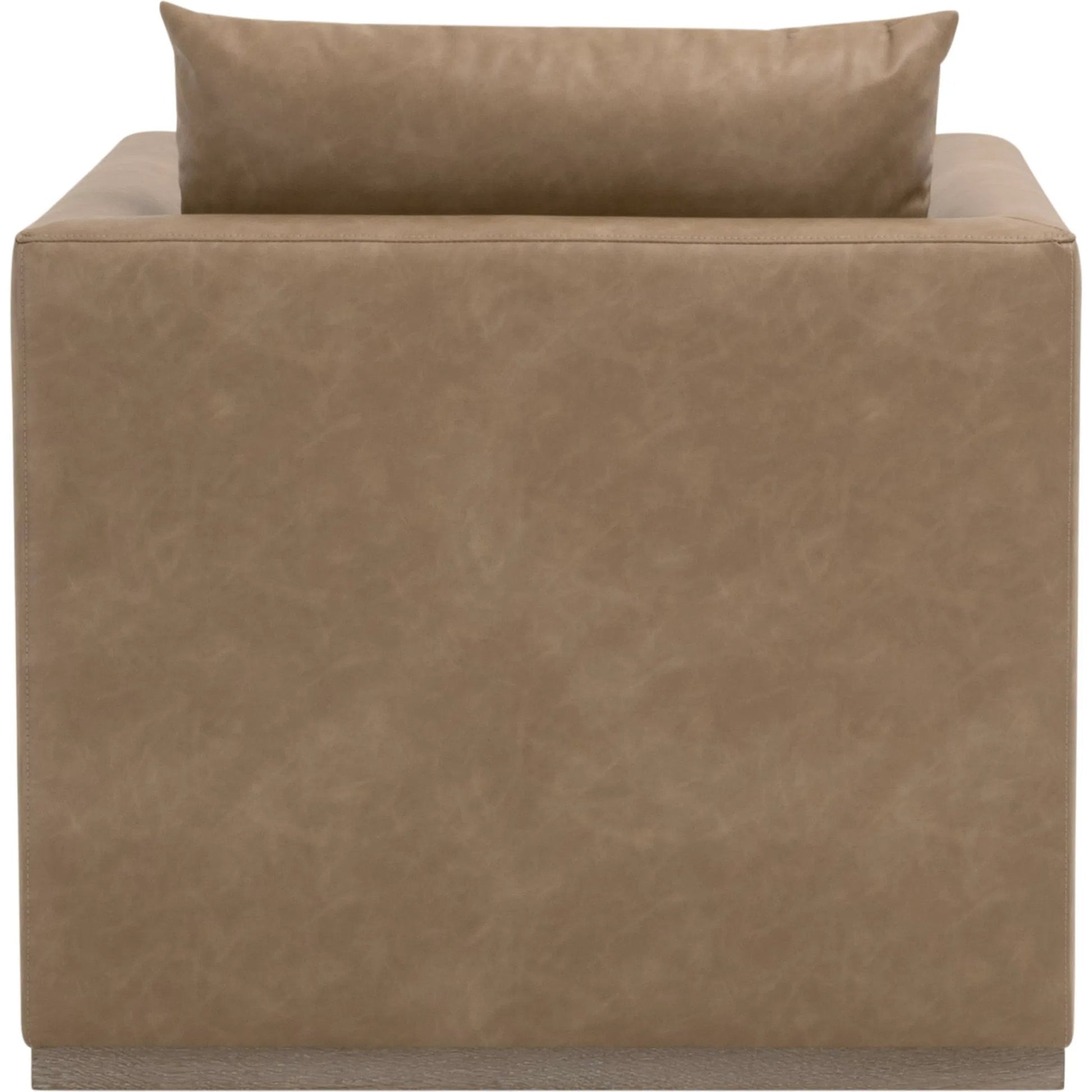 Siena Plinth Base Swivel Club Chair by Essentials For Living. Made from solid oak wood, mdf, plywood, metal in a transitional style.