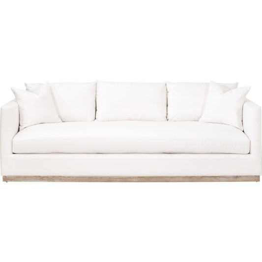 Siena Sofa by Essentials For Living in livesmart machale ivory and natural gray oak. Made from solid oak wood, mdf, plywood, 100% polyester fabric, foam, feather in a modern style.