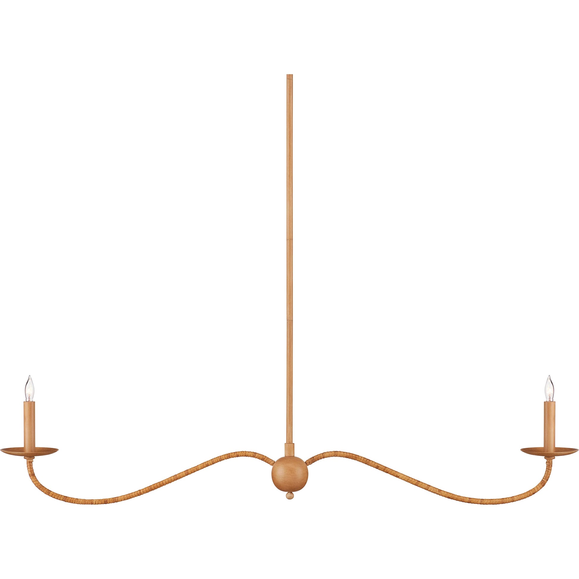 Saxon Linear Chandelier by Currey and Company. Made from unique in a modern style.