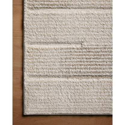 Silas SLA-02 Rug by Loloi in fog, natural. Made from 100% polypropylene in a unique style.