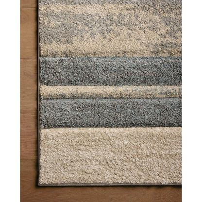 Silas SLA-07 Rug by Loloi in slate, sand. Made from 100% polypropylene in a unique style.