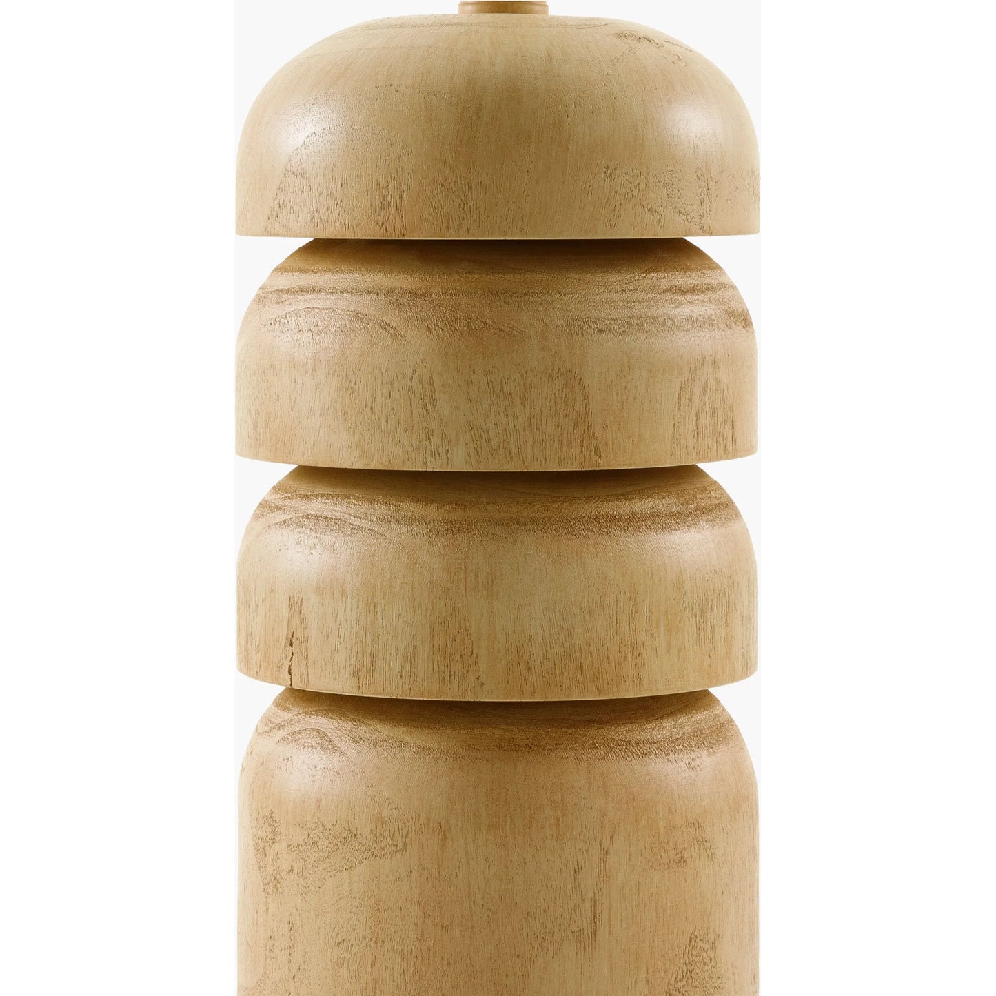 002 SI-2165526 | Closeup | Simeon Accent Table Lamp - 535423 by Surya in white, translucent, wood, metallic gold and paintedpainted. Made from resin, linen, polyester, plastic in a modern style.