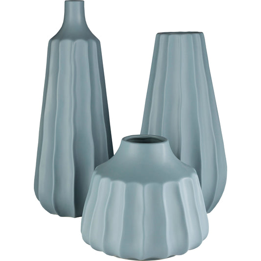 Santino - 23149 (Set of 3) by Surya in glazed. Made from ceramic in a coastal style.