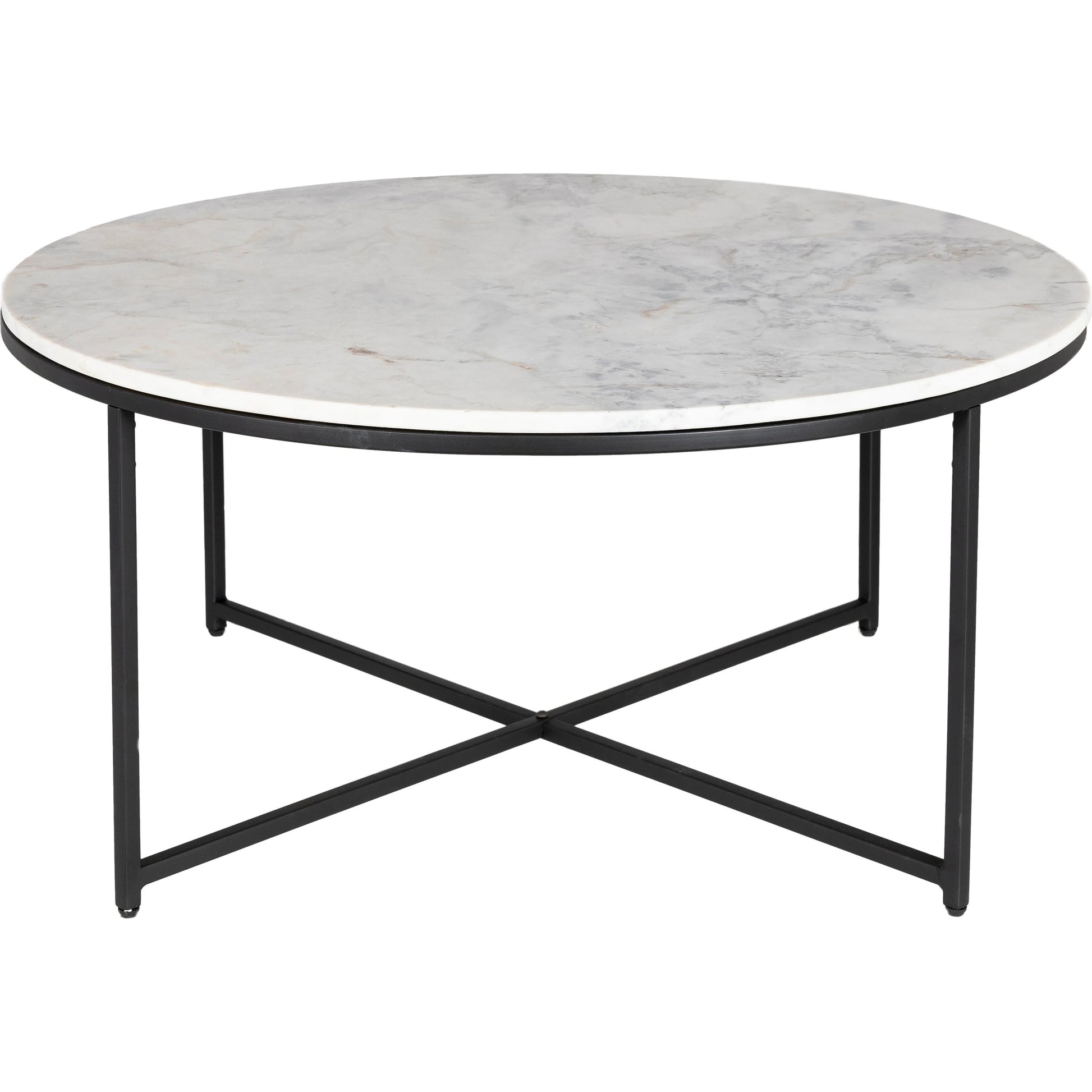 Anastasia - 29300 by Livabliss in black and mattenatural. Made from top: marble, base: metal in a modern style.