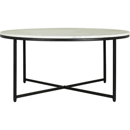 Anastasia - 29300 by Livabliss in black and mattenatural. Made from top: marble, base: metal in a modern style.