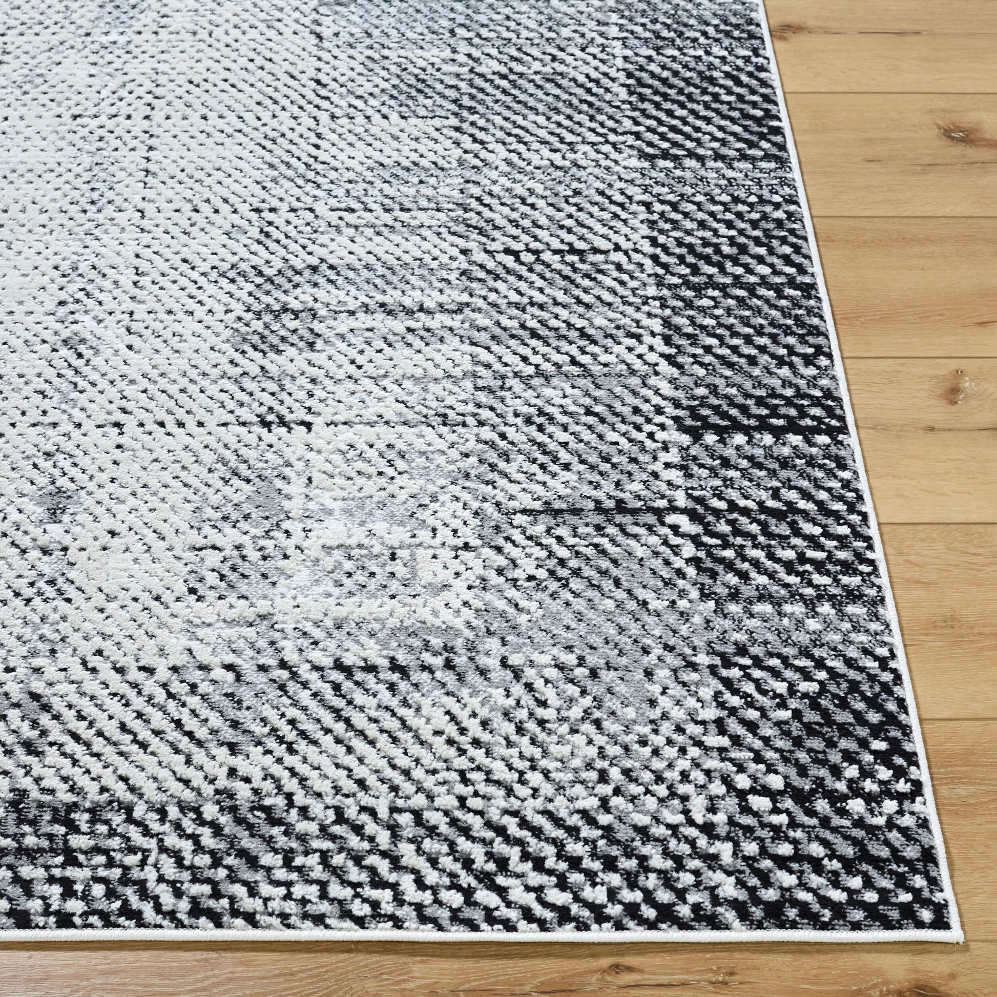 Siyah Rug - 537397 by Livabliss. Made from polyester, polypropylene in a unique style.