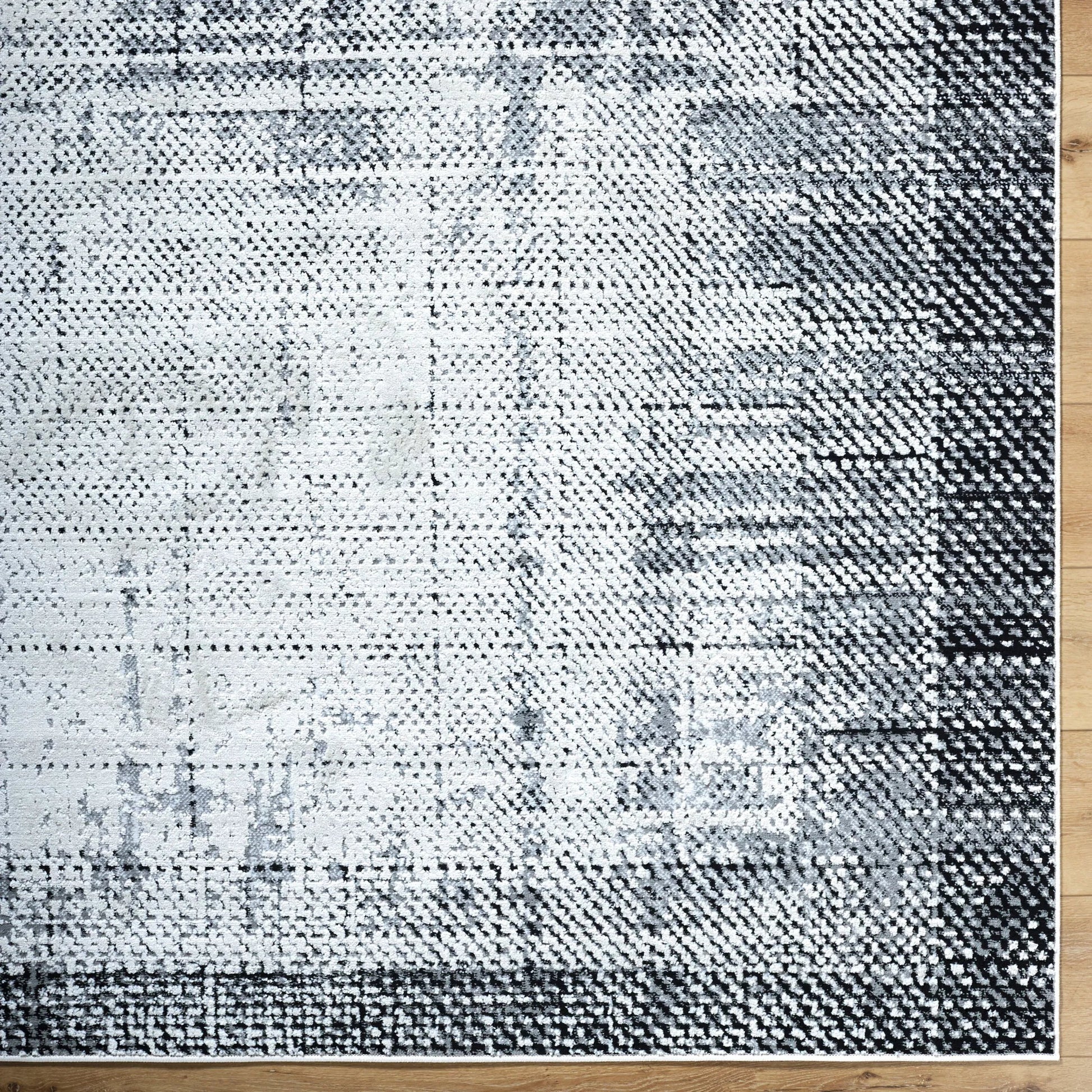 Siyah Rug - 537397 by Livabliss. Made from polyester, polypropylene in a unique style.
