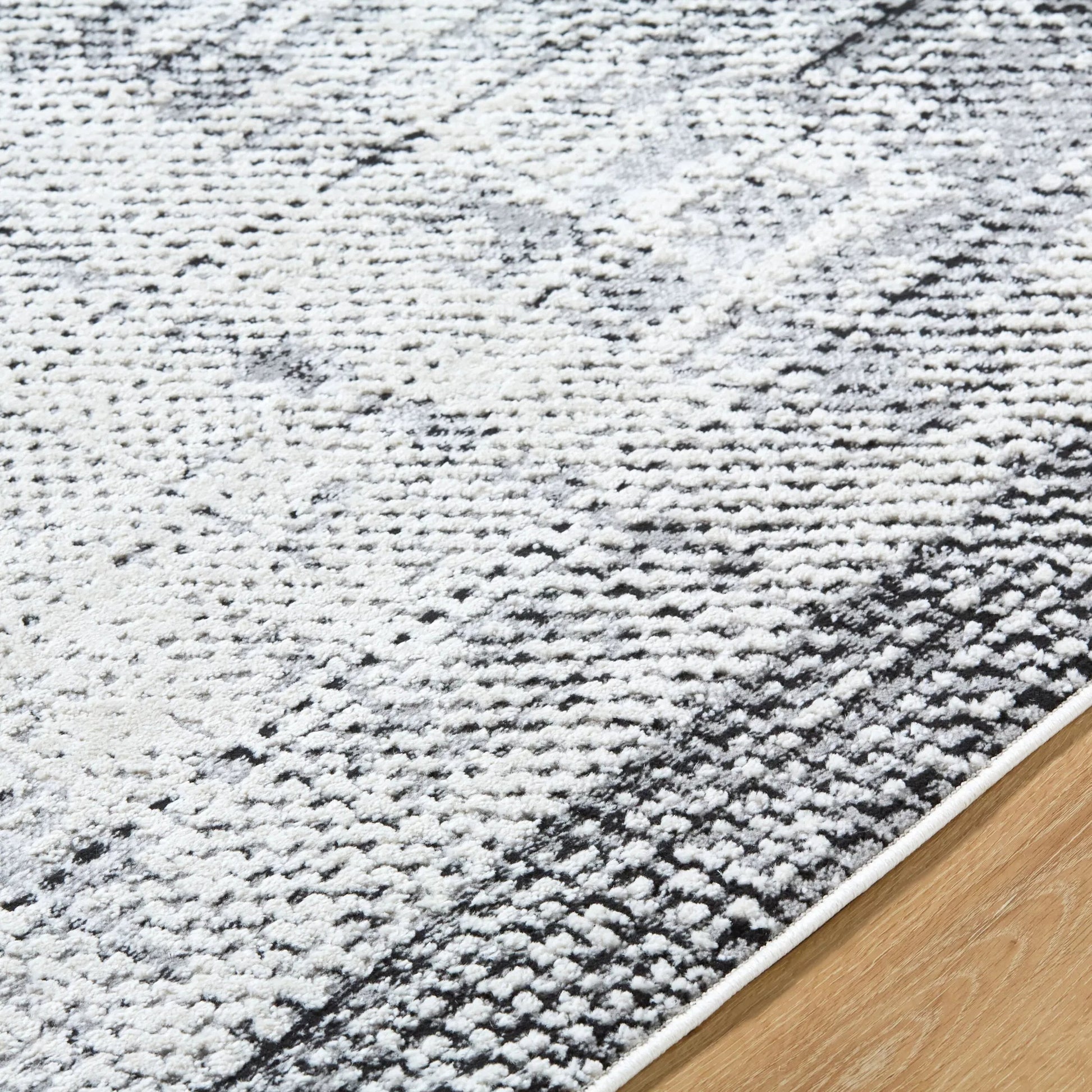 Siyah Rug - 537397 by Livabliss. Made from polyester, polypropylene in a unique style.