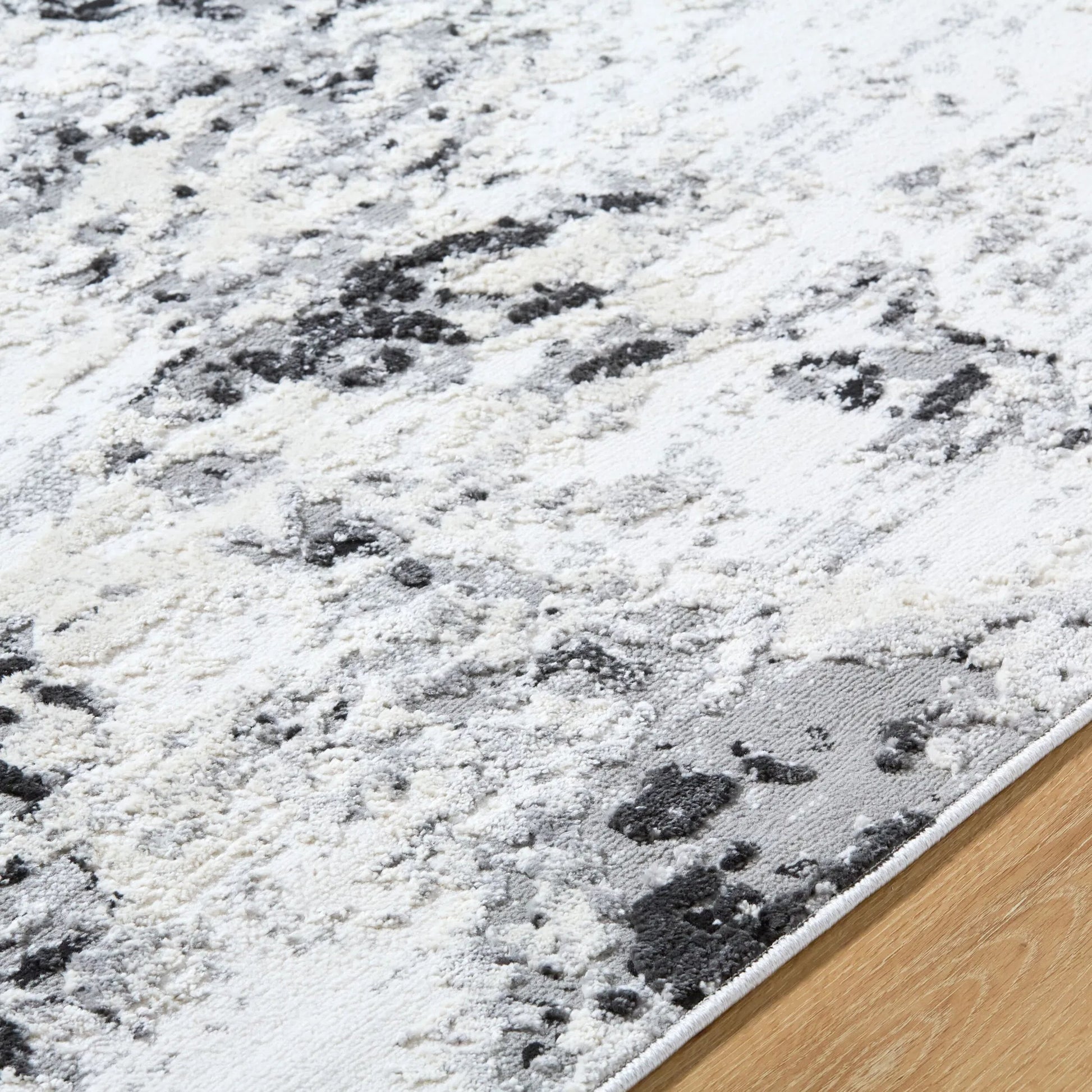 Siyah Rug - 537404 by Livabliss. Made from polyester, polypropylene in a unique style.