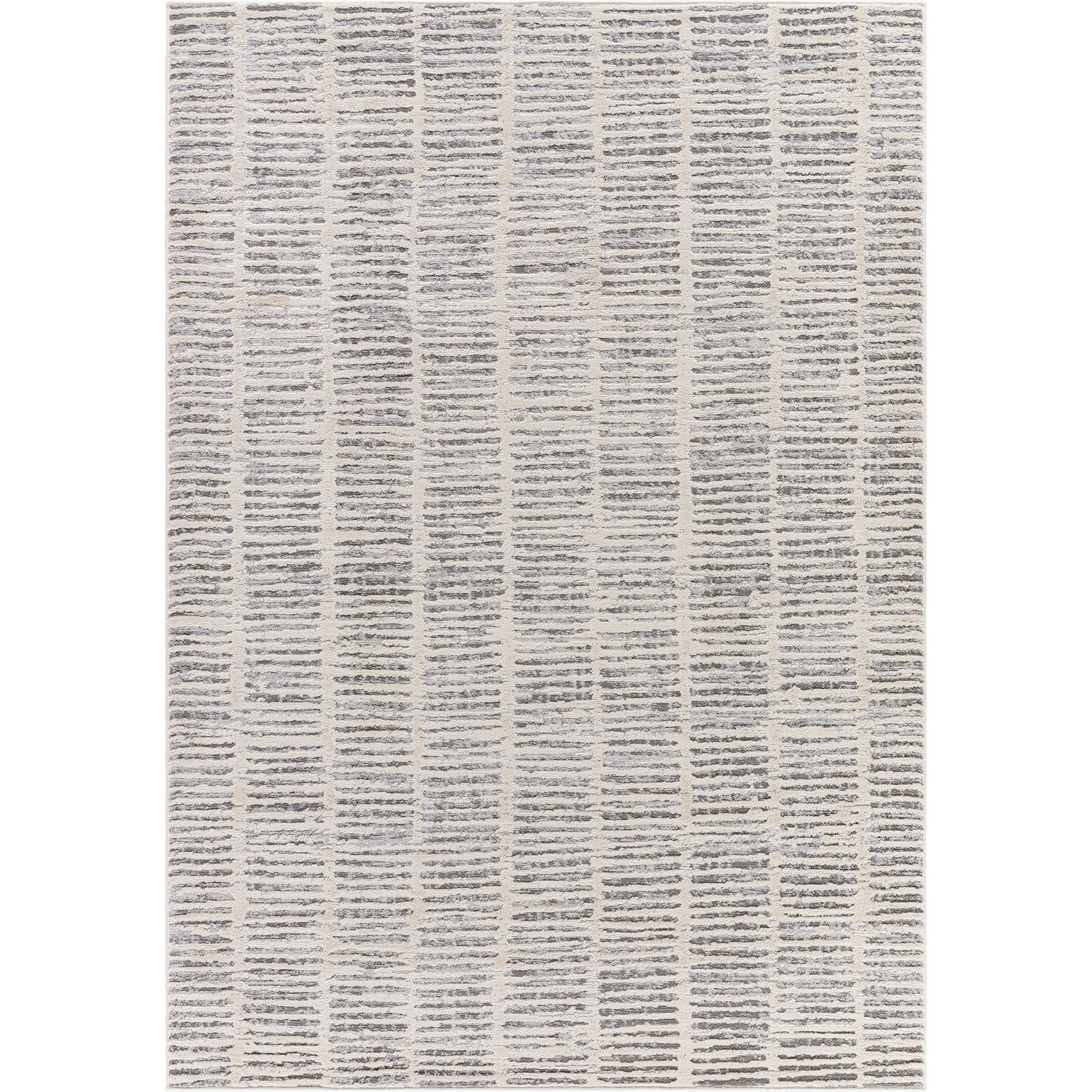 Siyah Rug - 537434 by Livabliss in light slate, gray, white. Made from polyester, polypropylene in a unique style.