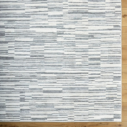 Siyah Rug - 537438 by Livabliss in light silver, metallic - silver, silver, ash, prairie dust. Made from polyester, polypropylene in a unique style.