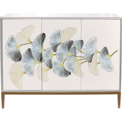 Annabelle Sideboard by Pasargad Home in silver and silver. Made from unique in a transitional style.