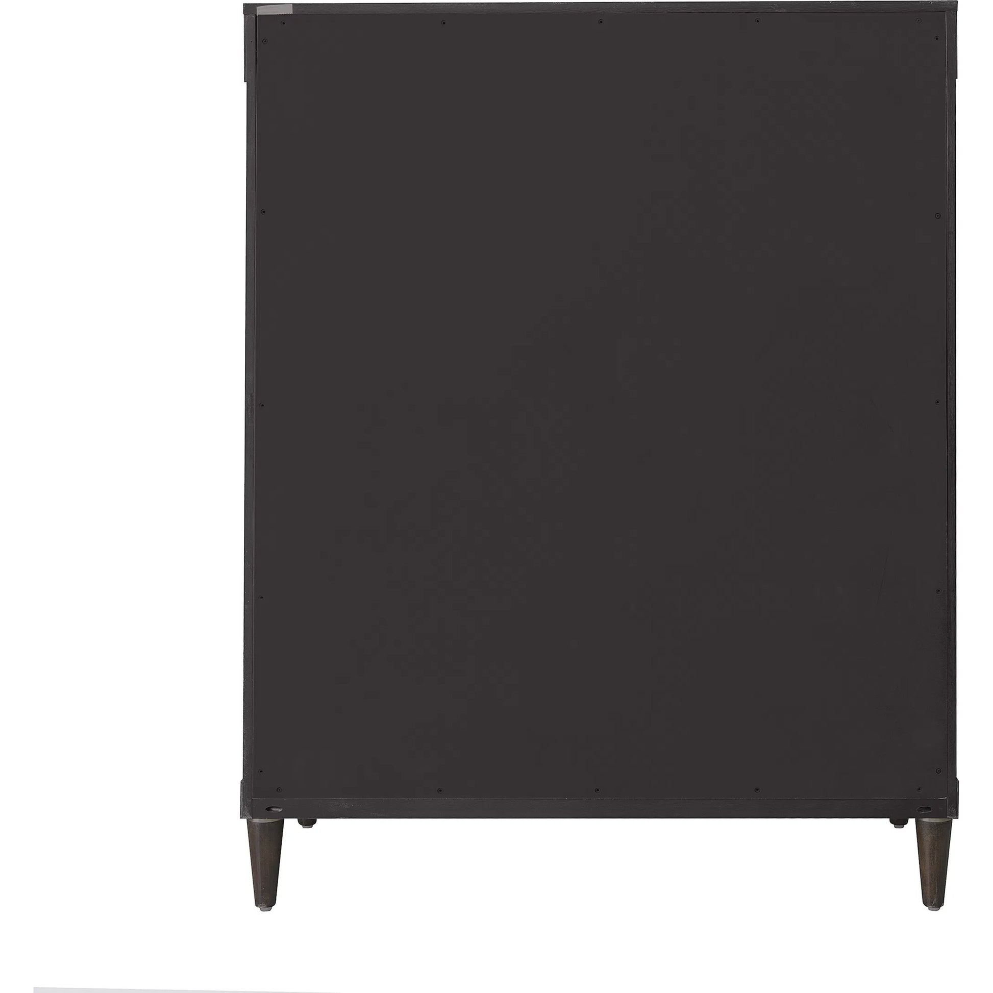 Asher Park 6 Drawer Chest by Pulaski Furniture in piano brown. Made from eucalyptus veneers in a unique style.