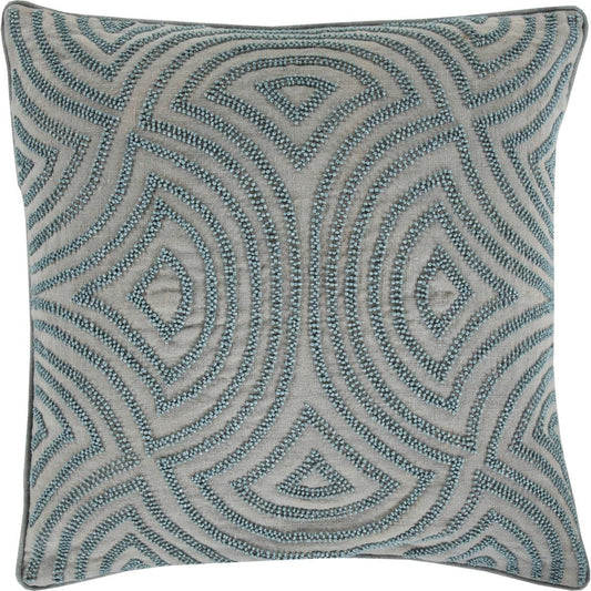 Skinny Dip Pillow - 33415 by Surya. Made from 100% linen in a modern style.