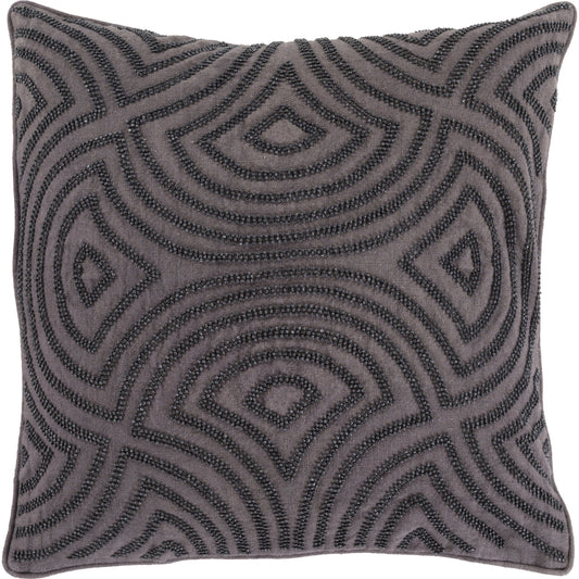 Skinny Dip Pillow - 33415 by Surya. Made from 100% linen in a modern style.