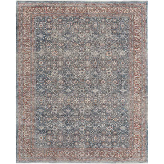 Marquette Transitional Oriental Rug - 39GTF by Feizy in blue, red. Made from unique in a unique style.