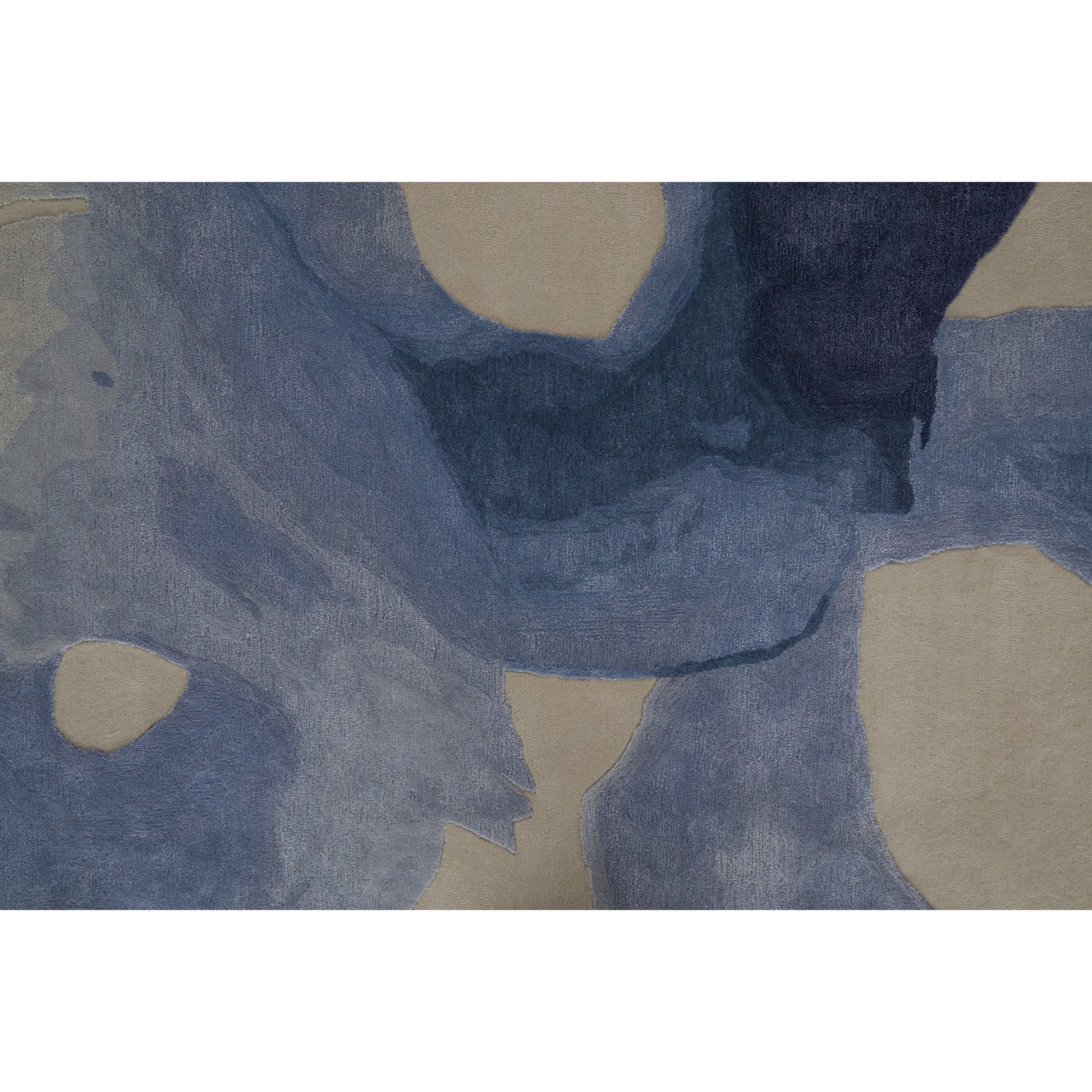 Anya Transitional Rug - 8887F by Feizy in blue, ivory. Made from wool, viscose in a unique style.