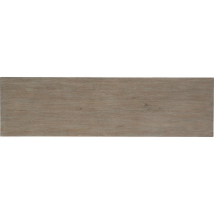 Serenity Mainstay Six Drawer Dresser by Hooker Furniture in malibu, champagne. Made from oak veneers with cedar, felt, resin in a modern style.