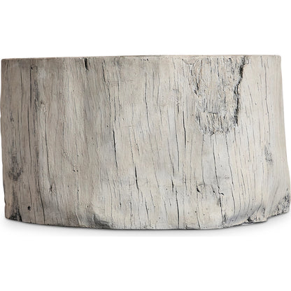 Bois 32" Cocktail Table by Bernhardt in beige, tan. Made from resin in a unique style.