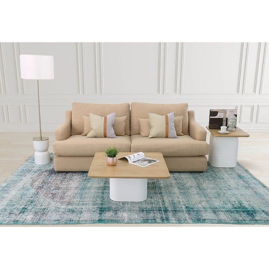 Orchid Floor Lamp by LH Imports in antique brass, white. Made from unique in a modern style.