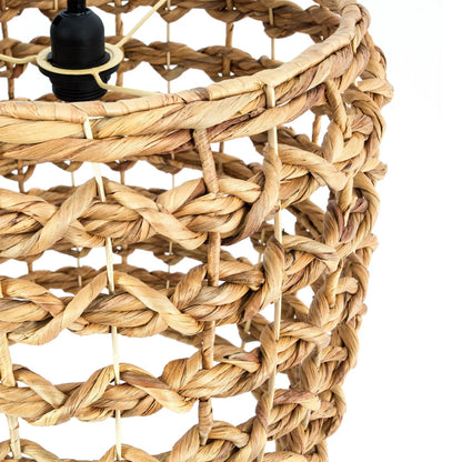 Hyacinth Chandelier by LH Imports in brown and natural, black. Made from iron in a rustic style.