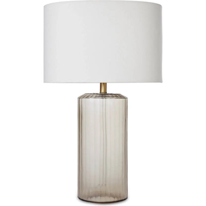 Translucent Table Lamp by LH Imports in clear, white. Made from unique in a modern style.