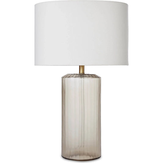 Translucent Table Lamp by LH Imports in clear, white. Made from unique in a unique style.