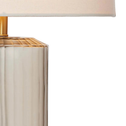 Translucent Table Lamp by LH Imports in clear, white. Made from unique in a modern style.