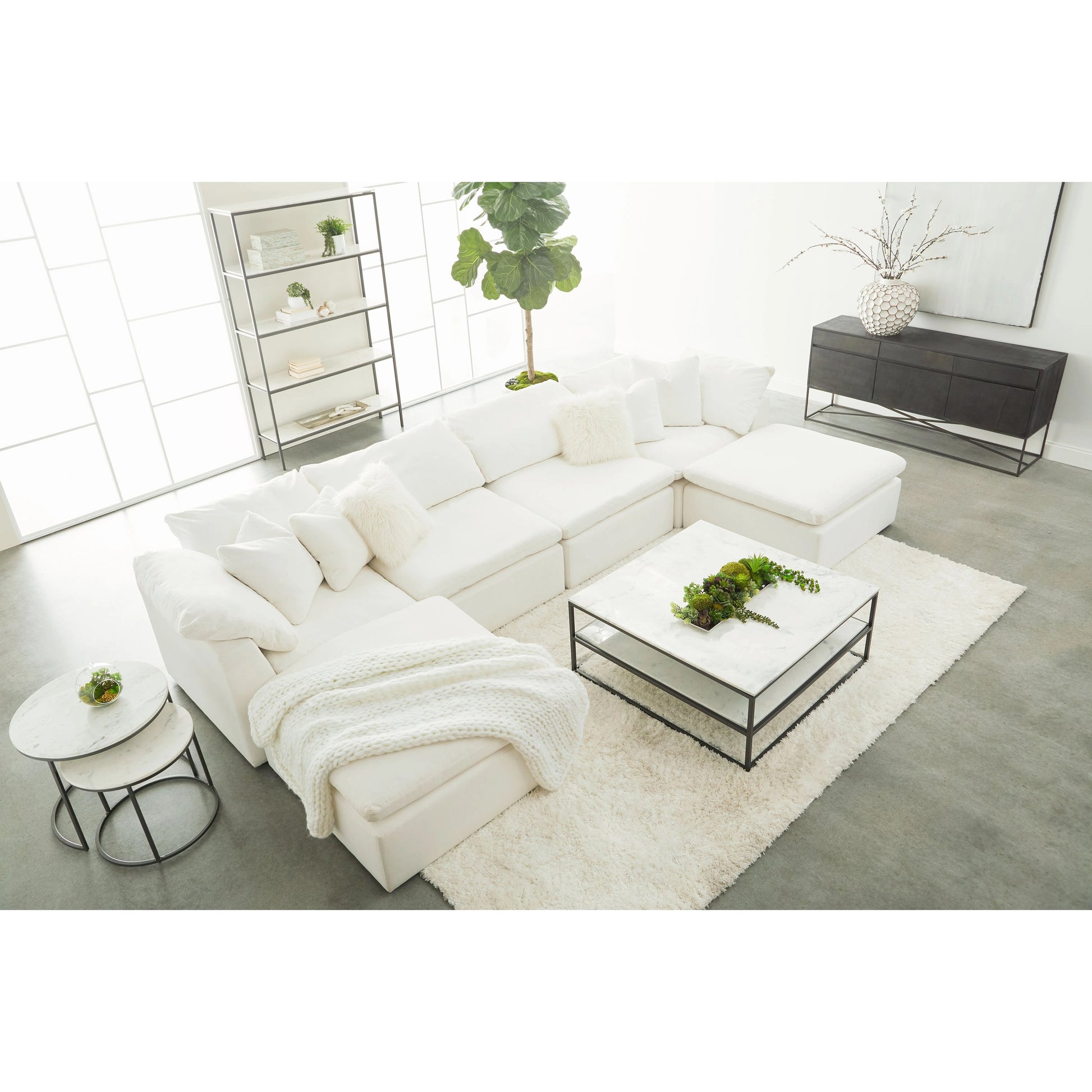 Sky Ottoman by Essentials For Living. Made from unique in a modern style.