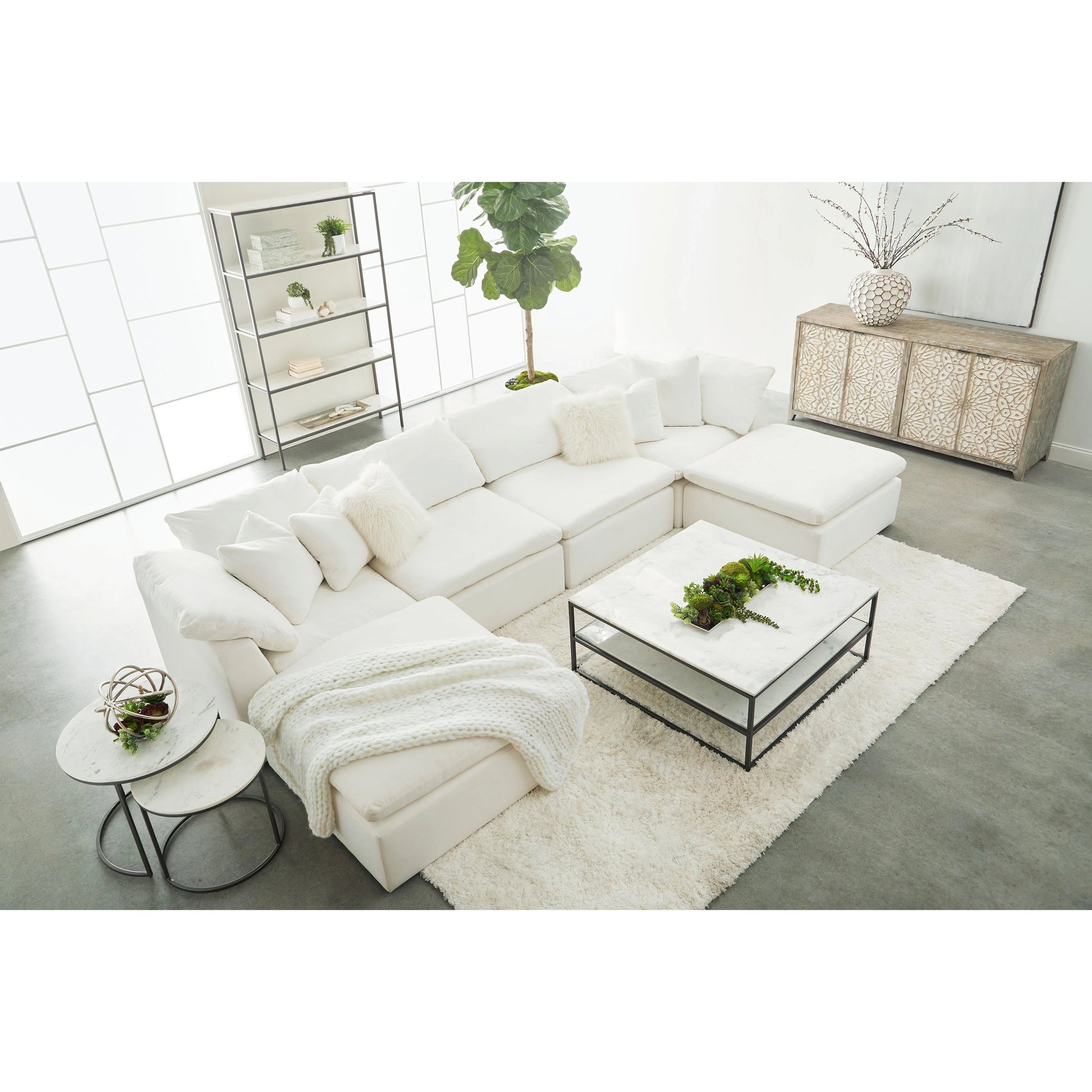 Sky Ottoman by Essentials For Living. Made from unique in a modern style.