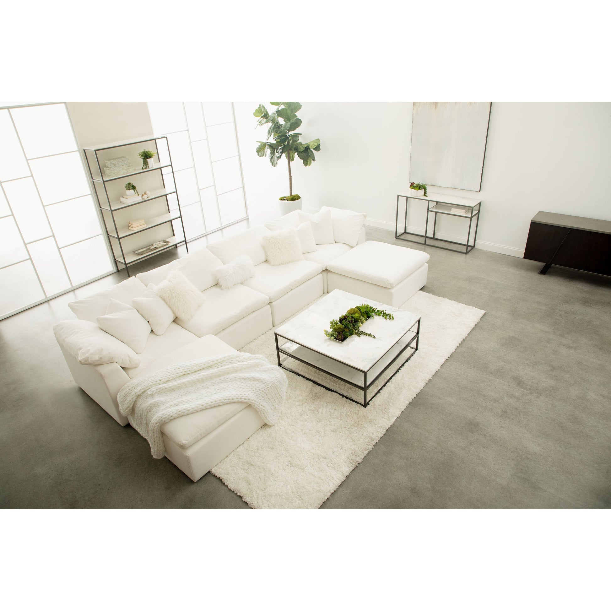 Sky Ottoman by Essentials For Living. Made from unique in a modern style.