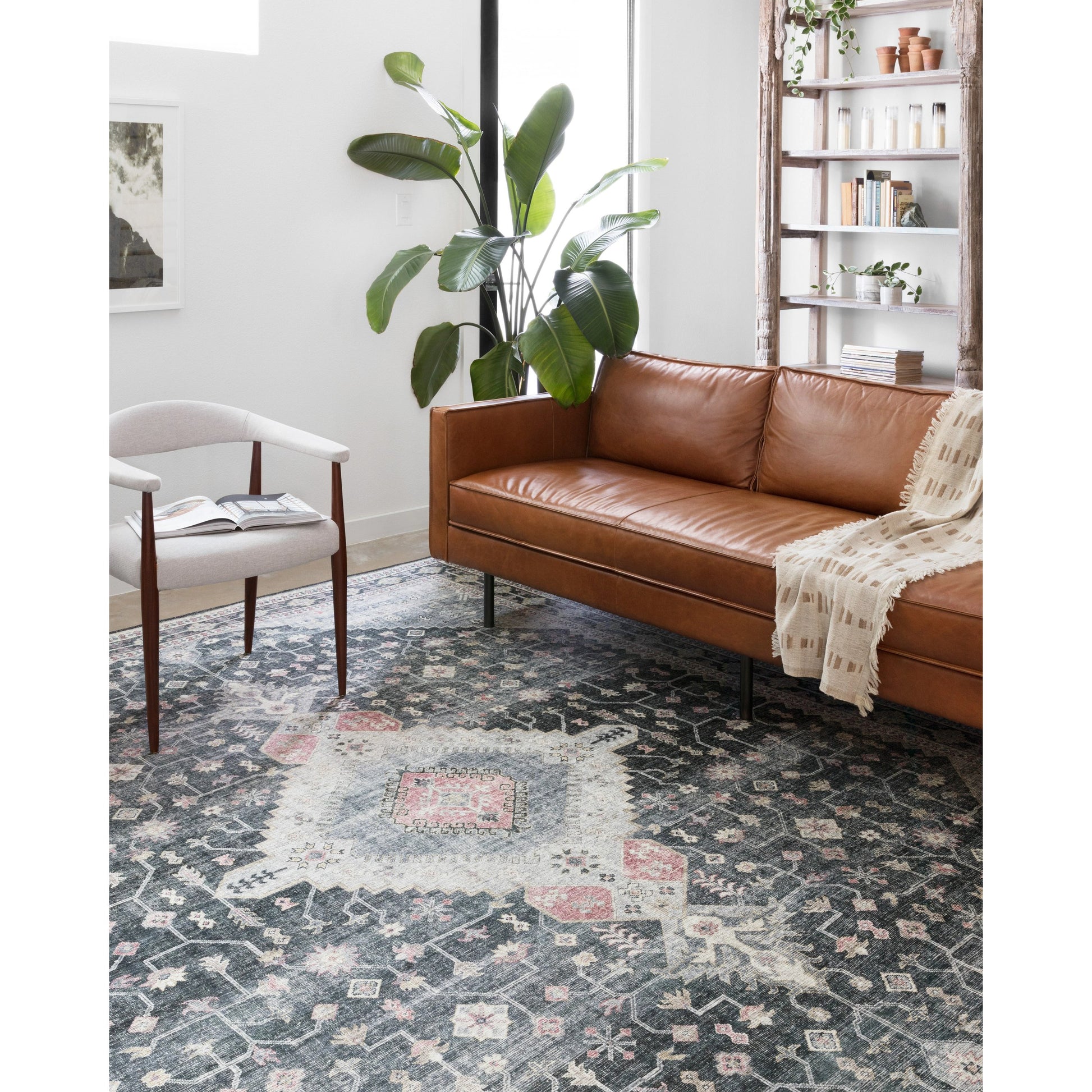 Skye SKY-02 Rug by Loloi. Made from 100% polyester in a traditional style.