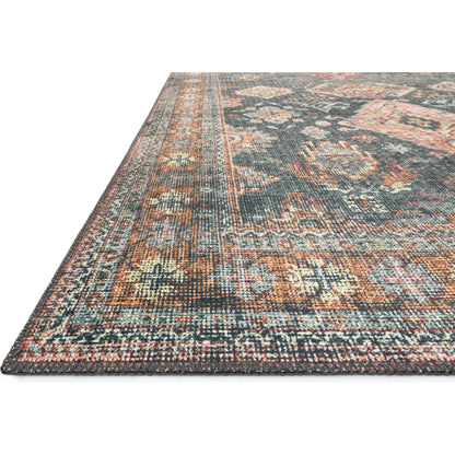 Skye SKY-10 Rug by Loloi in sea, rust. Made from 100% polyester in a traditional style.