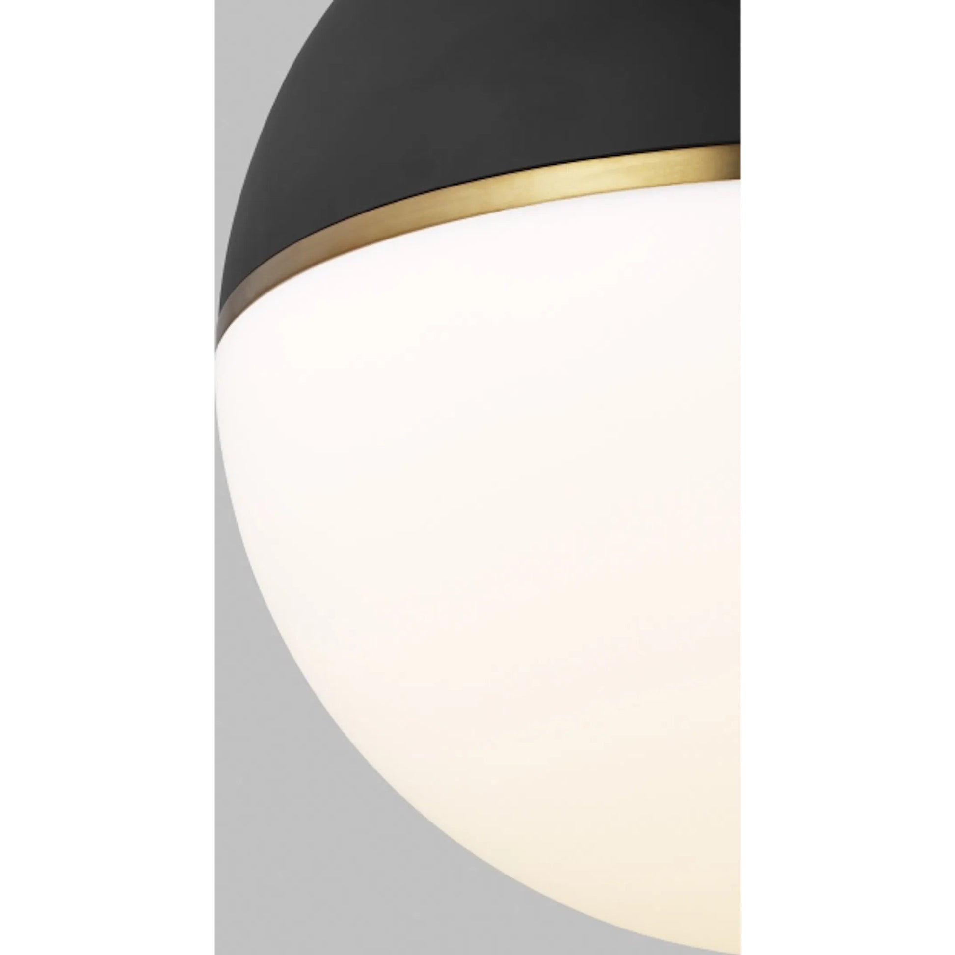 Akova X-Large Pendant by Visual Comfort & Co. in white. Made from aluminum in a unique style.