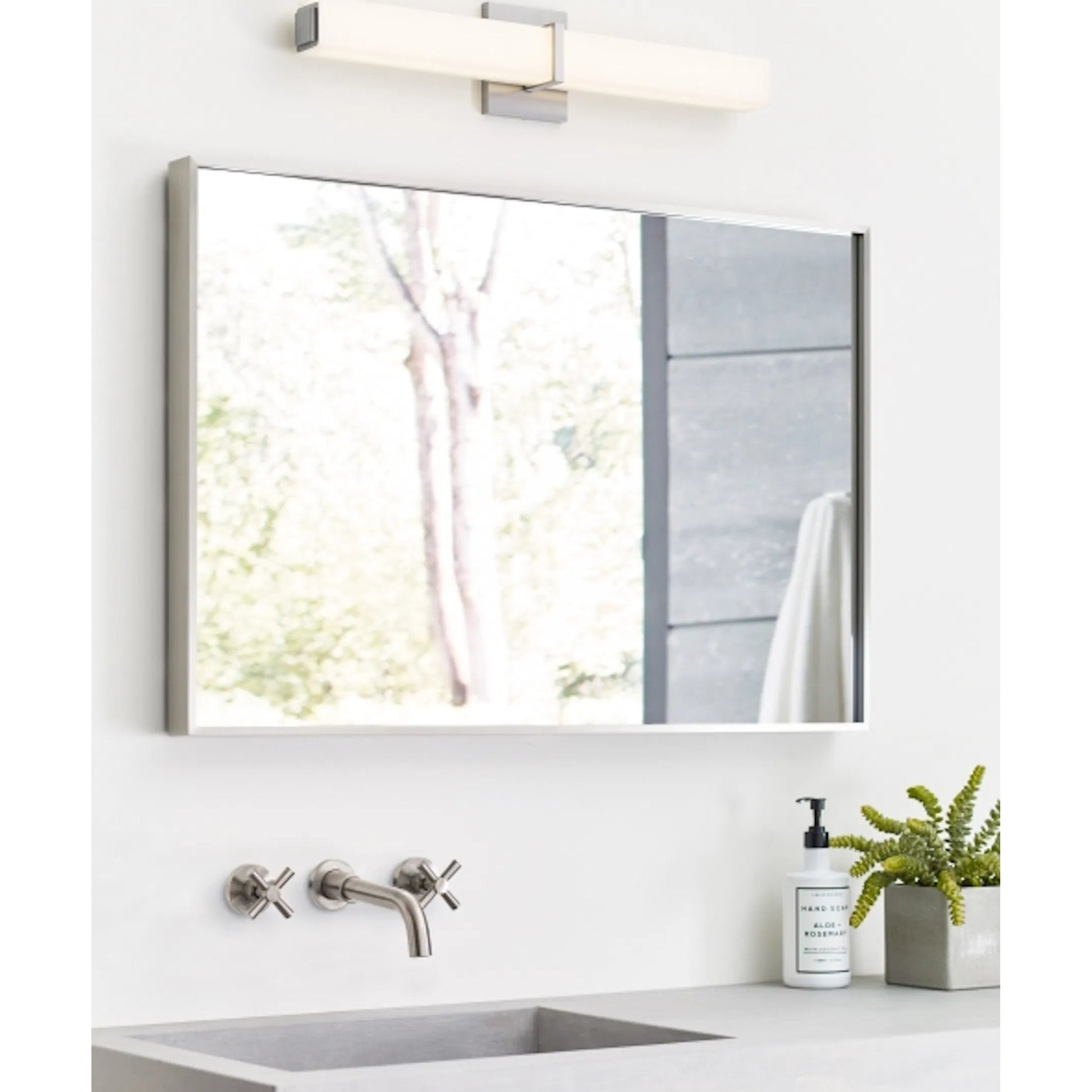 Metro Bath by Tech Lighting in chrome. Made from unique in a modern style.