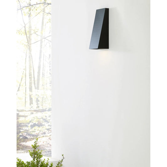 Pitch 12" Outdoor Wall Light by Visual Comfort & Co.. Made from aluminum in a unique style.