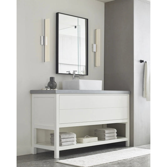 Span 24" Bath Light by Visual Comfort & Co.. Made from metal in a unique style.
