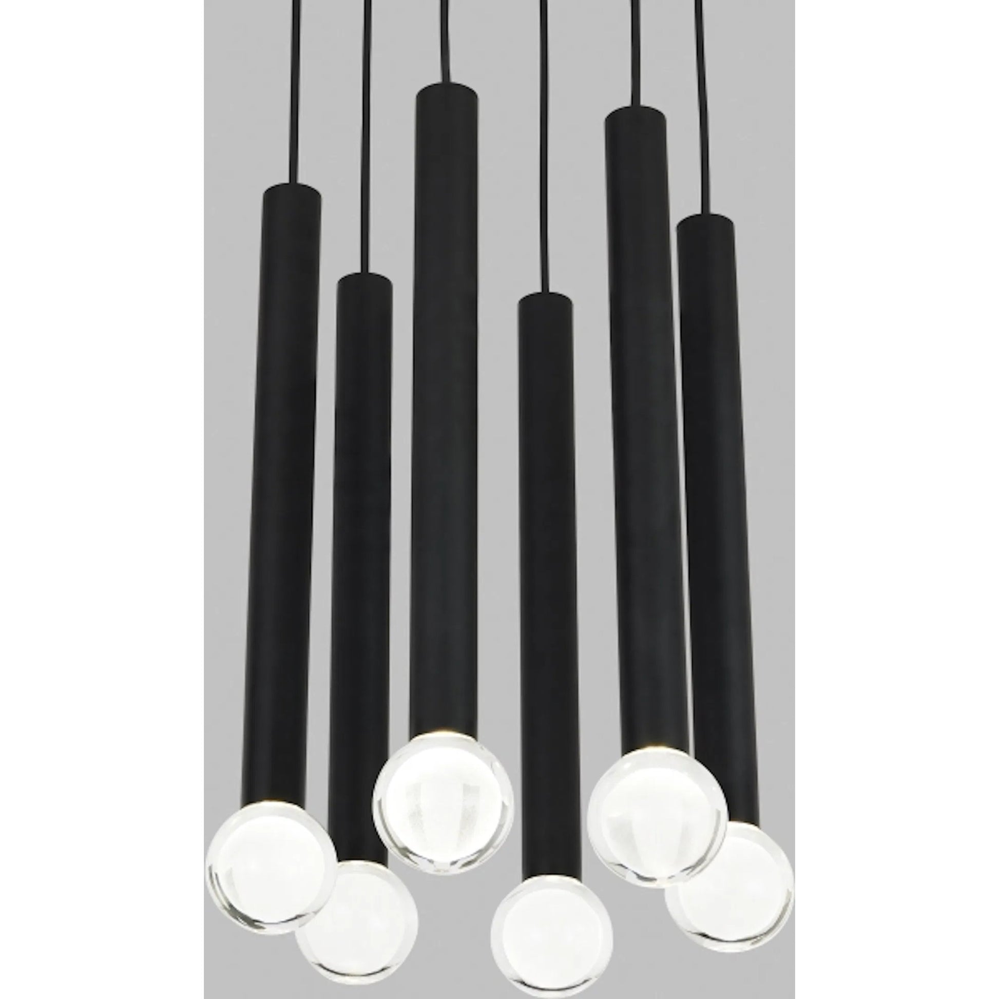 Guyed 6 Light Chandelier by Visual Comfort & Co.. Made from aluminum or brass in a unique style.