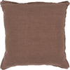 Medium Brown / Down Feather / 18" x 18"