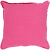 Bright Pink / Down Feather / 18" x 18"