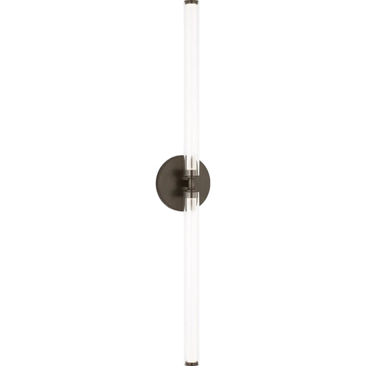 Poza 32" Vanity Light by Visual Comfort & Co.. Made from brass in a unique style.
