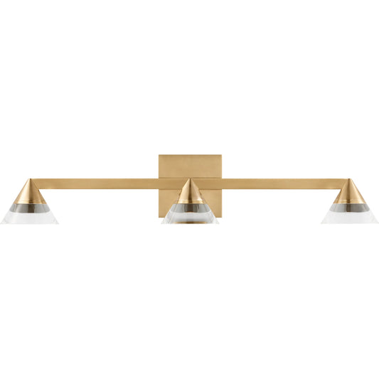Midrand Crystal 26" Vanity Light by Visual Comfort & Co.. Made from brass in a unique style.
